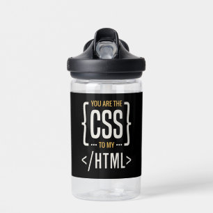 CSS HTML WATER BOTTLE