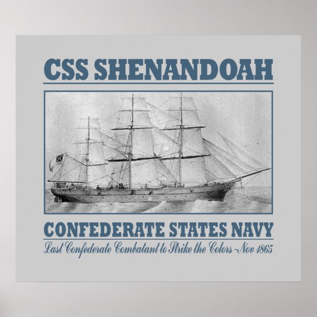 CSS Shenandoah Poster (Front)
