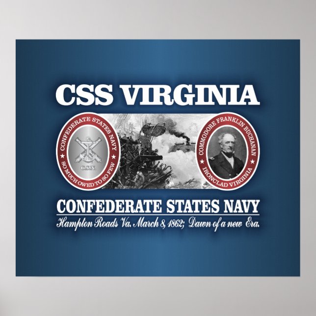 CSS Virginia (CSN) Poster (Front)