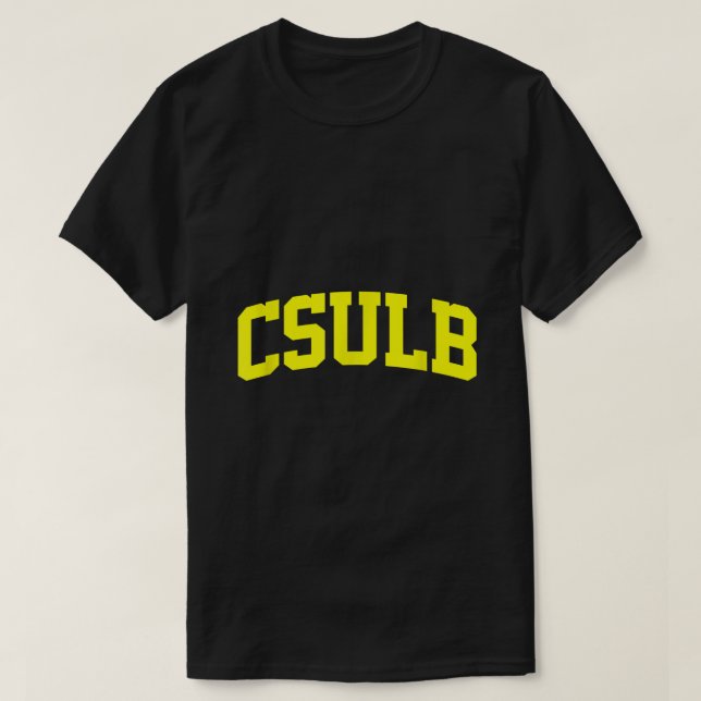 CSULB Arch Athletic College University Alumni Styl T-Shirt (Design Front)