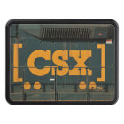 CSX Logo Railroad Truck Hitch Cover
