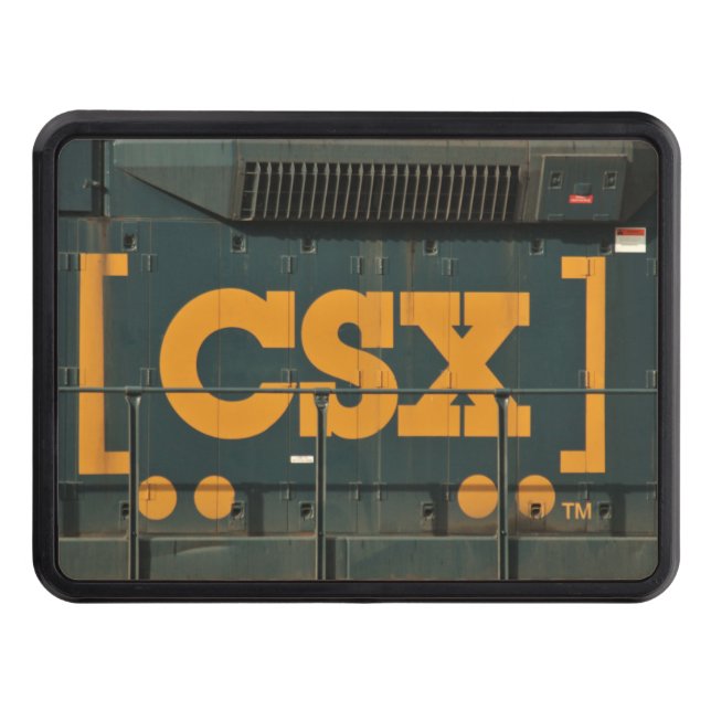CSX Logo Railroad Truck Hitch Cover (Front)