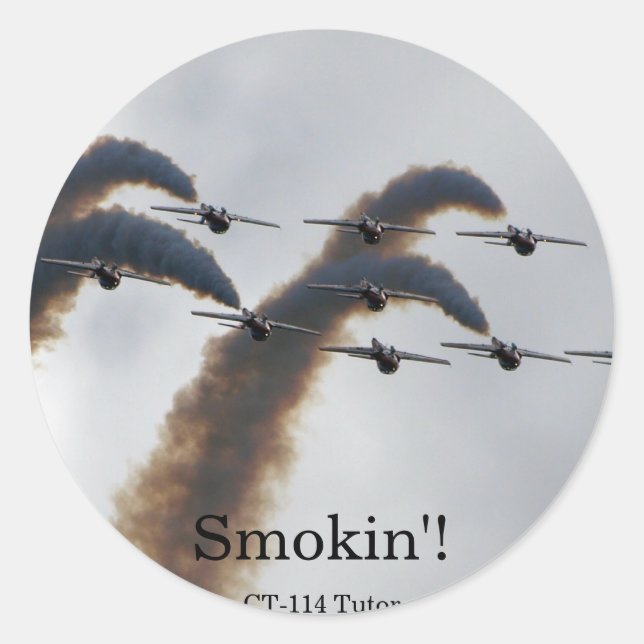 CT-114 Tutor Aircraft Stickers (Front)