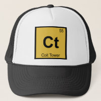 Ct - Coit Tower San Francisco Chemistry Symbol