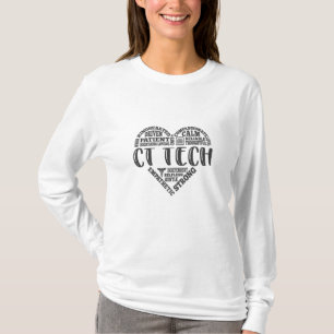 CT Tech, CT Technologist, Computed Tomo T-Shirt