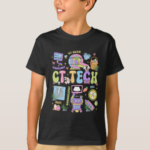 Ct Tech Happy Easter Day Hoppy Ct Scan Technologis T-Shirt