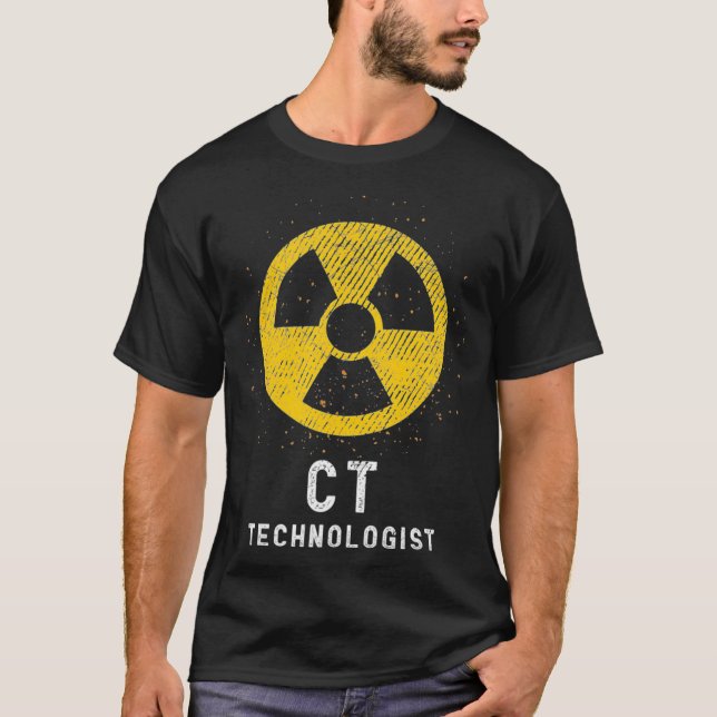 CT Technologist Radiology Technician XRay MRI Tech T-Shirt (Front)
