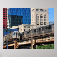 CTA rapid transit Orange Line and Green Line