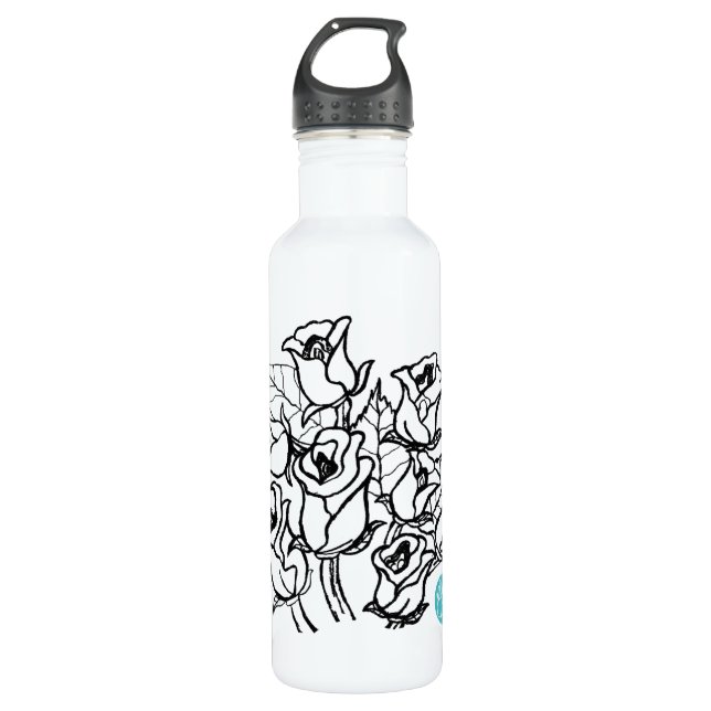 CTC International - Roses 710 Ml Water Bottle (Front)