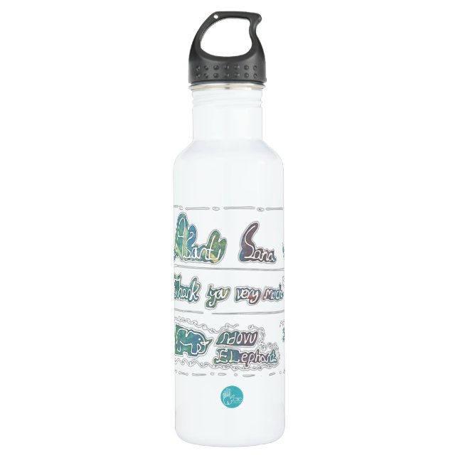 CTC International - Thank You 710 Ml Water Bottle (Front)