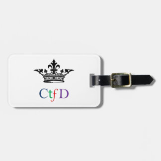 CTFD luggage tag