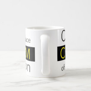 CTFOD Change The Face of Depression Banner Mug 