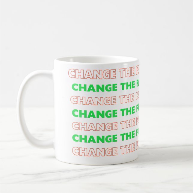 CTFOD Green & Orange Advocate Mug (Left)