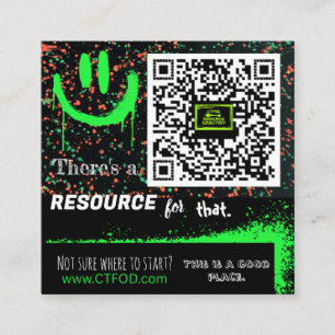 CTFOD Resource Directory Advocate Square Business Card