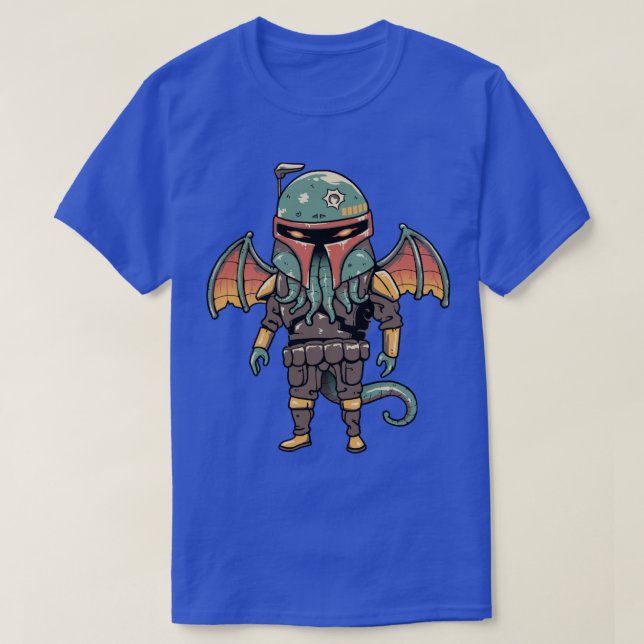 Cthulhu Bounty Hunter  T-Shirt (Design Front)