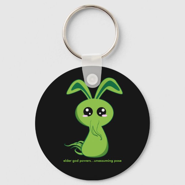 Cthulhu Bunny Keychain (Front)