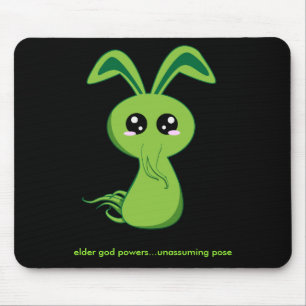 Cthulhu Bunny Mouse Pad