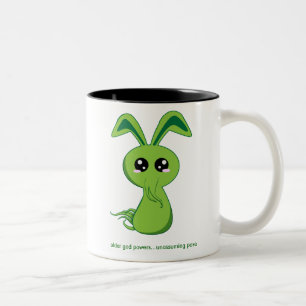 Cthulhu Bunny Two-Tone Coffee Mug