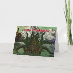 Cthulhu Christmas Card - Cthulhu
