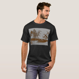 Cthulhu détruit le T-shirt