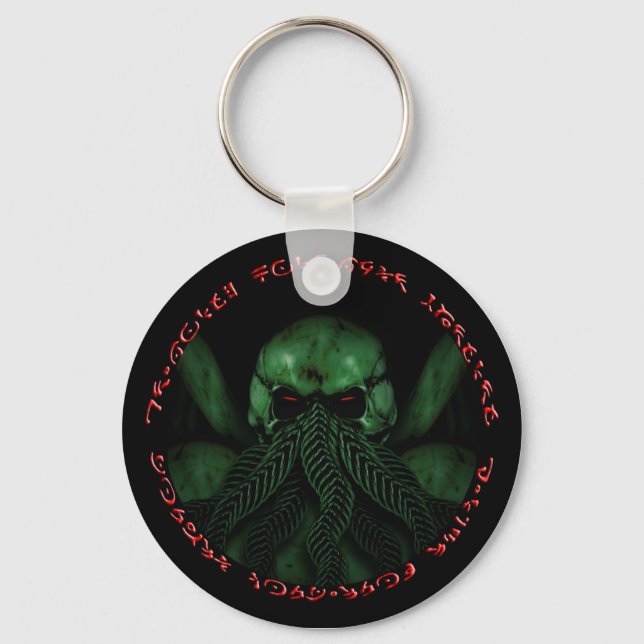 Cthulhu Fhtagn Keychain (Front)
