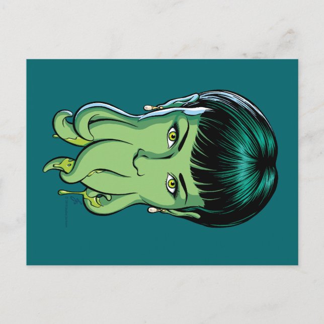 Cthulhu Girl Postcard (Front)