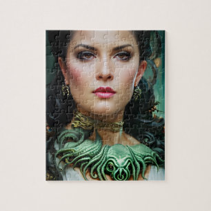 cthulhu goddess woman jigsaw puzzle