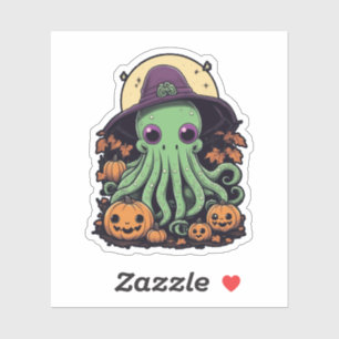 Cthulhu Halloween Madness - Kawaii Purple Witch