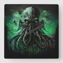 Cthulhu Hanging Wall Clock