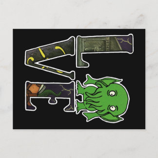 Cthulhu LOVE postcard