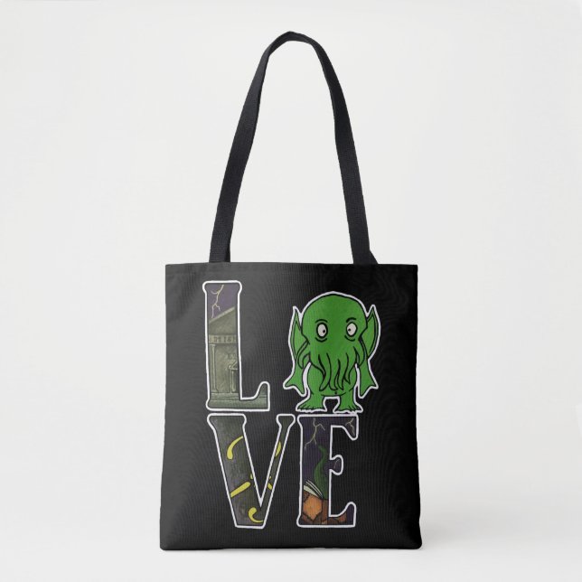 Cthulhu LOVE Tote (Front)