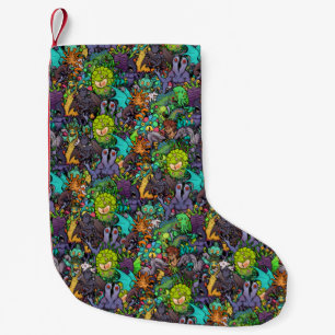 Cthulhu Lovecraft Mythos Chibi Bestiary Small Christmas Stocking