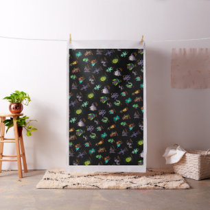 Cthulhu Mythos Chibi Bestiary Fabric