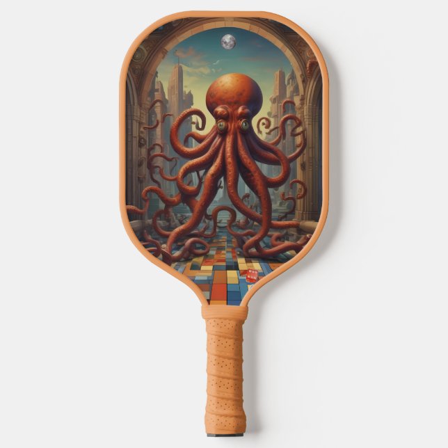 Cthulhu Paradise Lost Pickleball Paddle (Front)