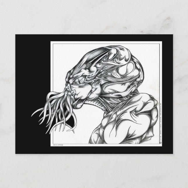 Cthulhu Postcard (Front)