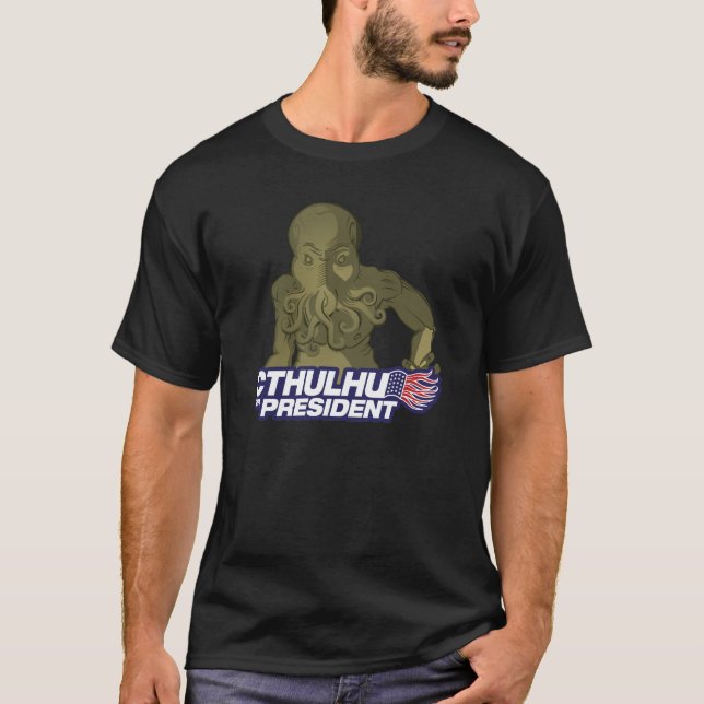 cthulhu_president_shirt T-Shirt (Front)