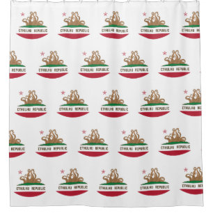 Cthulhu Republic California Flag Lovecraft