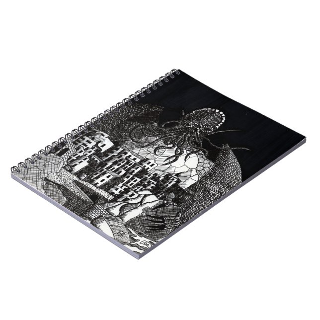Cthulhu Rises Notebook (Left Side)