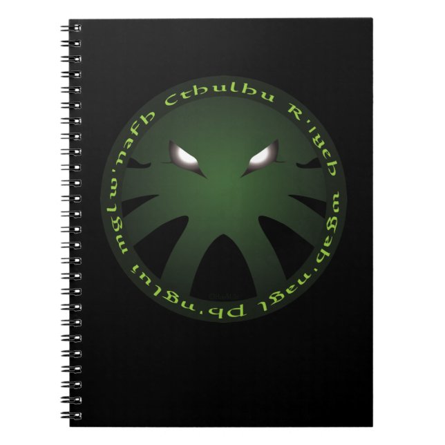 Cthulhu Roundel Notebook (Front)