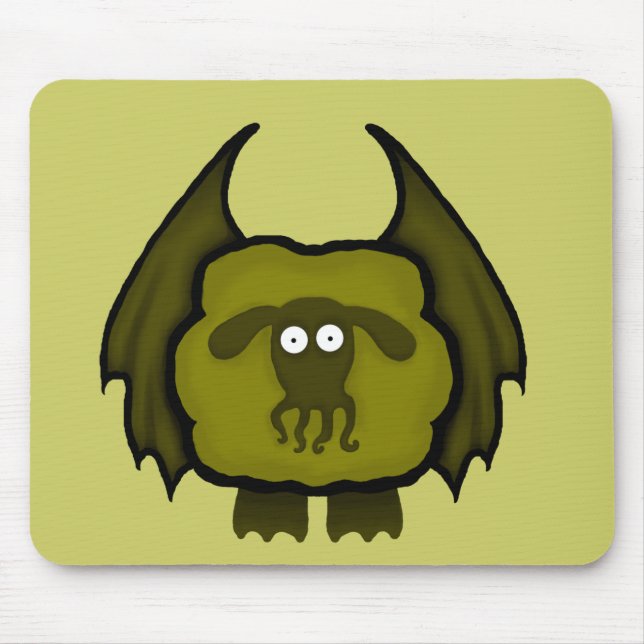 Cthulhu Sheep Mousepad (Front)