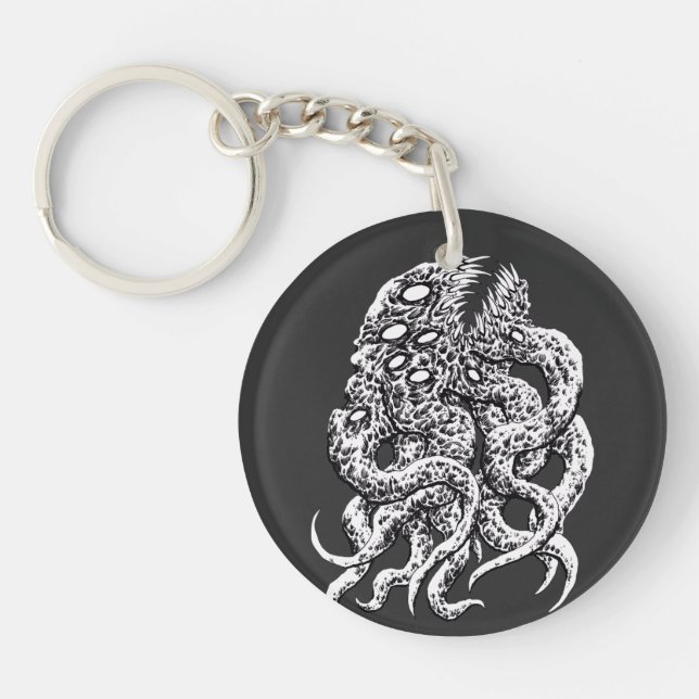 Cthulhu Shoggoth Art  Keychain (Front)