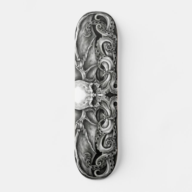 Cthulhu skateboard deck - customizable (Front)