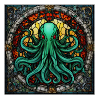 Cthulhu Stained Glass