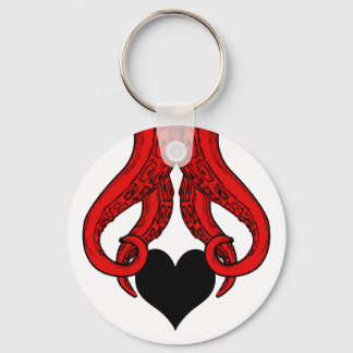 Cthulhu Stole My Dark Heart Keychain