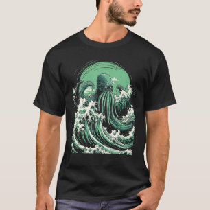 Cthulhu - The Great Monster Off Kanagawa T-Shirt
