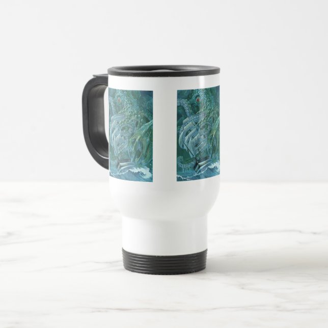 Cthulhu Travel Mug (Front Left)