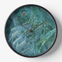 Cthulhu Wall Clock