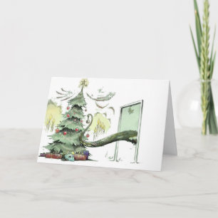 Cthulhu's Christmas Tree Holiday Card