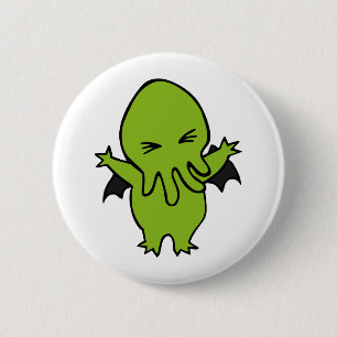 Cthulie 2 Inch Round Button