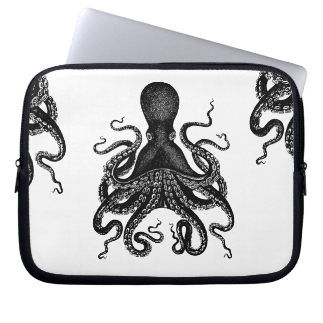 Cthulu Kraken Laptop Case (Front)